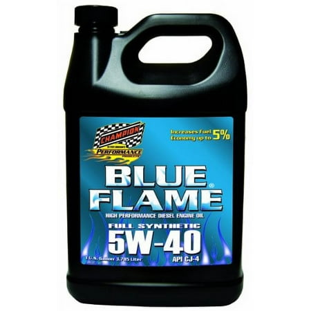 Champion Brands 4373N-EACH 'Blue Flame' 5W-40 Full Synthetic Diesel Motor Oil -