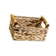 thumbnail image 4 of Cesta de almacenamiento tejida a mano, cesta de picnic rectangular, resistente, versátil, sin tapa Pequeño, 4 of 9