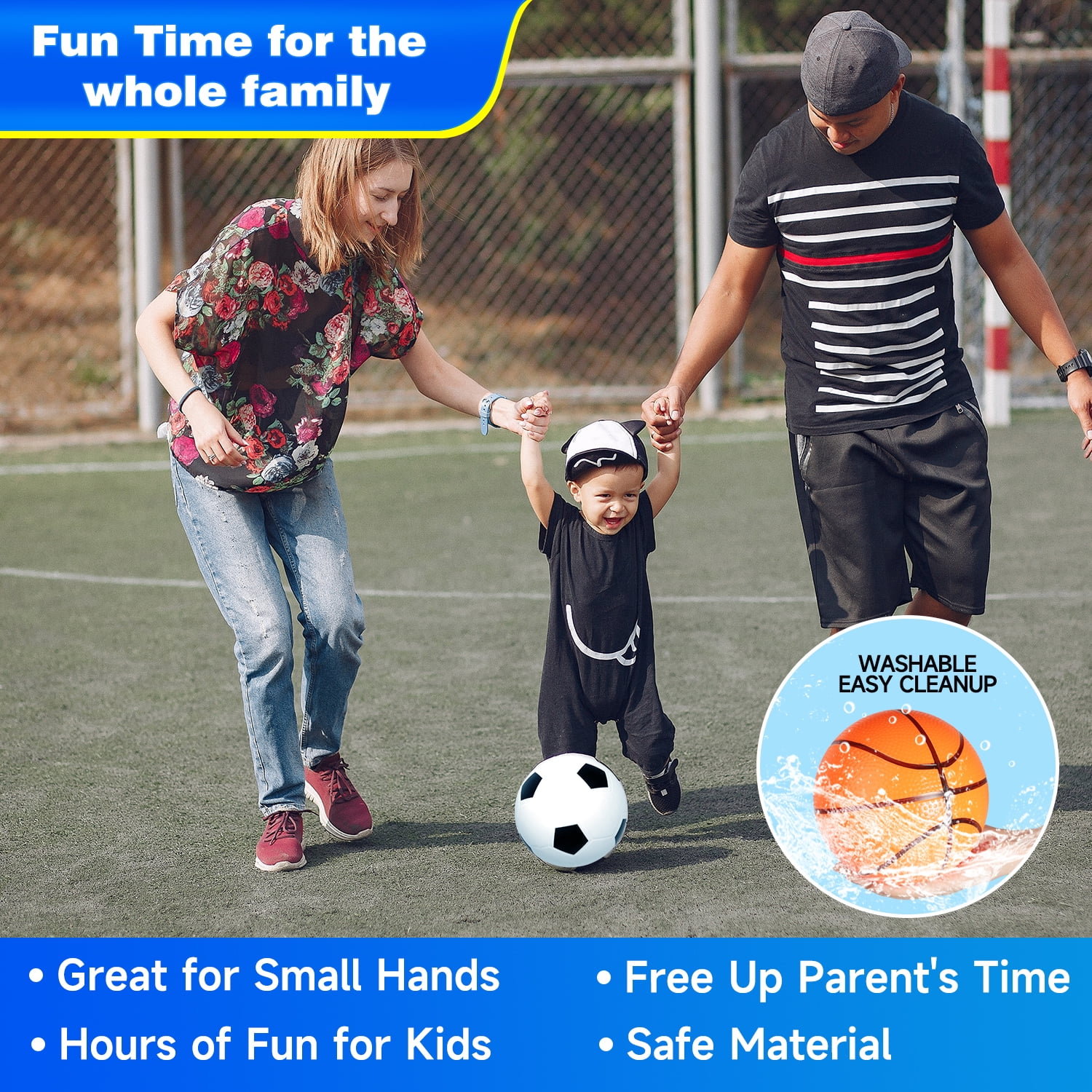 GoSports Playground Balls for Kids - Choose 8.5 or Italy