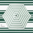 thumbnail image 4 of Best Choice Products 10ft Outdoor Steel Market Patio Umbrella w/ Crank, Tilt Push Button, 6 Ribs - Striped Green, 4 of 7