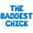 Blue, variant on Letter Balloons - THE BADDEST CHICK 16" Inch Alphabet Letters Foil Mylar Balloon Birthday Party Banner (Purple)