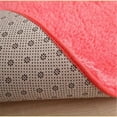 thumbnail image 5 of Tkrady Bathroom Thickened Oval Rug Non Slip Bath Mat for Bathroom (50x80CM,Pink) Water Absorbent Soft Microfiber Shaggy Bathroom Mat Machine Washable Bath Rug for Bathroom Thick Plush Rugs for Shower, 5 of 5