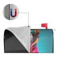thumbnail image 2 of Gukieu Colorful Sunglasses Dog Print Magnetic Mailbox Cover, Sun-proof and Waterproof Home Yard Mailbox Cover-21x18 in, 2 of 8