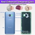 thumbnail image 2 of LUVSS Rear Glass for Samsung Galaxy S8 SM-G950 Back Glass Panel Replacement + Camera Glass + Repair Manual DIY Tools, 2 of 5