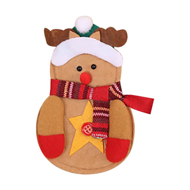 ¡Ahorros navideños! Decoraciones navideñas para el árbol de Navidad, juego de cubiertos y tenedores navideños, vajilla navideña, decoración navideña, muñeco de nieve anciano, adornos navideños para