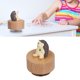 thumbnail image 5 of Wooden Animal Music Box, DIY Wooden Round Music Box Exquisite Cute Portable  For Furniture Decoration For Holiday Gifts ANGGREK Herisson, 5 of 8