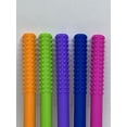thumbnail image 4 of Tubos de dentición huecos originales - Juguetes de dentición de silicona suave para bebés de 3 a 6 meses 6 a 12 meses - Sin BPA / Apto - Diferentes texturas suaves para bebés pequeños oso de fresa  Hogar, 4 of 5