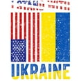 thumbnail image 3 of CafePress - I Stand With Ukraine Support Ukrainian Ame Pajamas - Men's Light Loose Fit Cotton Pajama Set, 3 of 7