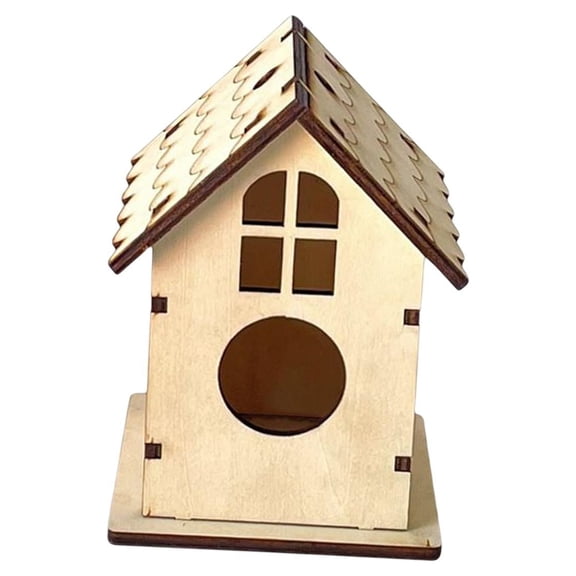 Bird , Handmade Birdcage Cage, after Installed 3x3.3x4.4inch, for Wren Swallow Sparrow Hummingbird Finch