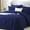Blue, variant on 7Pcs Luxurious Bed In A Bag Comforter Set - Soft Microfiber, Lightweight, Queen Size Bedding Set, Easy Care, Hypoallergenic, And Breathable, Perfect For All Seasons, Gifts For The Family