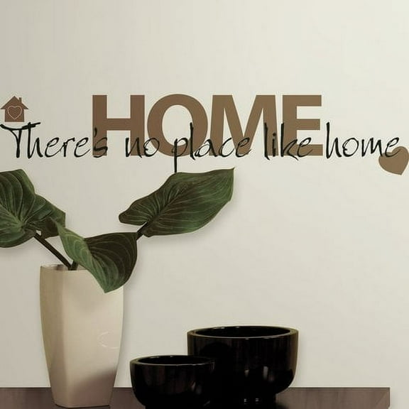 Wallhogs There's No Place Like Home Quote Wall Decal