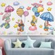 thumbnail image 4 of Pegatinas de pared Paraguas de acuarela Habitación infantil Jardín de infancia Decoración de pared del hogar Pegatina de pared pegatinas de pared, 4 of 9
