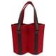 thumbnail image 1 of Bolsa portabotellas de vino de fieltro portátil, bolsa portadora de vino, bolsa de vino para botellas de vino, bolsa portabotellas, bolsa para vino, 1 of 4
