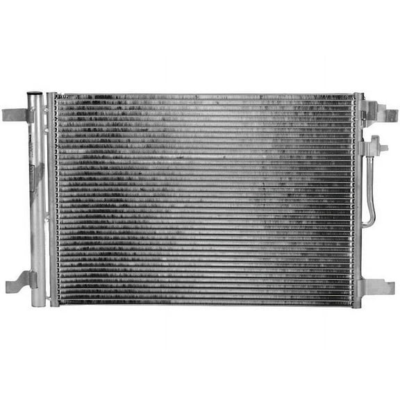 A/C Condenser - Compatible with 2015 - 2019 Volkswagen GTI 2.0L 4-Cylinder 2016 2017 2018