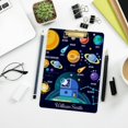 thumbnail image 6 of FMSHPON Galaxy Solar System Astronaut Clipboard Hardboard Wood Nursing Clip Board and Pull for Standard A4 Letter 13x9 inches, 6 of 6