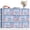 Blue, variant on Dresser with 8 Drawers - Chest Organizer Unit with Steel Frame Wood Top & Handle, Fabric Bins for Clothes - Wide Furniture for Bedroom Hallway Kids Room Nursery & Closet