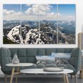thumbnail image 1 of Green Mountains in Spring Panorama - Landscape Artwork Canvas, 1 of 3