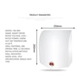 thumbnail image 7 of Fully Automatic Infrared Hand Dryer, Commercial Hotel Hand Dryer Intellint Temperature Display ,Power as an Elephant, 7 of 7