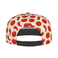 thumbnail image 4 of Fotbe Tomatoes And Chili Flat Bill Visor Cap Classic Snapback Hat Polyester Foam Trucker Hat Trucker Cap Adjustable Baseball Cap, 4 of 9
