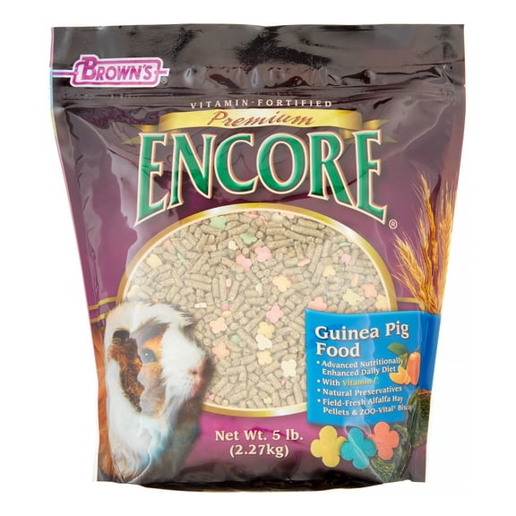 Encore Premium Guinea Pig Food, 5 lb.