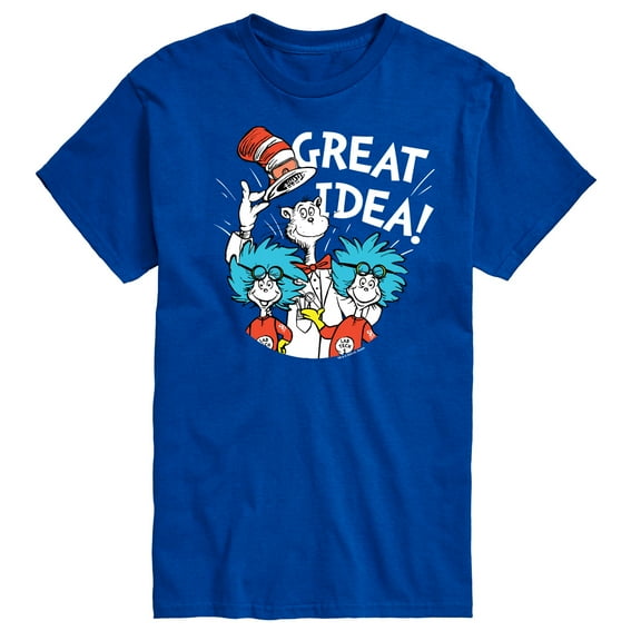 The Cat in the Hat - Great Idea - Men's Short Sleeve Graphic T-Shirt