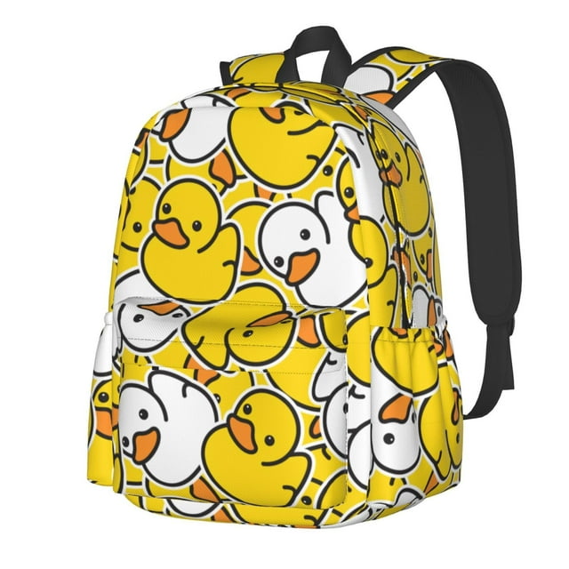 Mochila para portátil Jbofyee Cartoon Duckies para hombre y mujer