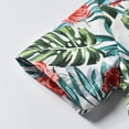 thumbnail image 4 of Stamzod Boys Button Down Shirts Hawaiian Aloha Short Sleeve Dress Shirt Tops Green 12 Months, 4 of 9