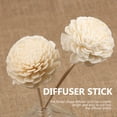 thumbnail image 2 of 10pcs Aromatherapy Dried Flower Sticks for Decor White Synthetic Material Diffuser Accessories, 2 of 9