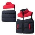 thumbnail image 5 of KYAIGUO Kids Toddler Jacket Vest Winter Warm Sleeveless Jacket Coat Soft Lining Waist Warmer Suitable for Boys and Girls 3-10 Years Old, 5 of 6