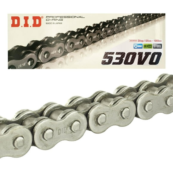 Cadena para moto 50(530)x122L (ZB) Oil Ring negro D.I.D.