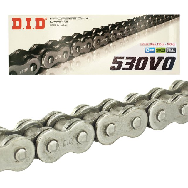 Cadena para moto 50(530)x122L (ZB) Oil Ring negro D.I.D.