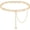 Gold 36to41inch, variant on Waist chain belt - for women - metal waistband - adjustable belt - suitable for jeans and dresses