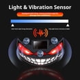 thumbnail image 3 of Solar Demon Eye LED Car Window Light, Devil Eye Light for Windshield Suction Cup Dynamic Windshield Ambient Lamp Solar and USB Powered Lights for SUV, Truck,Van,RV, 3 of 7