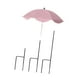 thumbnail image 4 of Sombrilla para plantas de 23,6 pulgadas con estaca de tierra, tela de sombra multiusos reutilizable para Rosa, 4 of 8