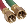 thumbnail image 4 of Costway 300PSI 50ft 1/4 Twin Welding Torch Hose Oxy Acetylene Oxygen Cutting Industrial, 4 of 4