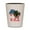 White/Black, variant on CafePress - U.S.A./EGALE - White Shot Glass, Unique and Funny Shot Glass