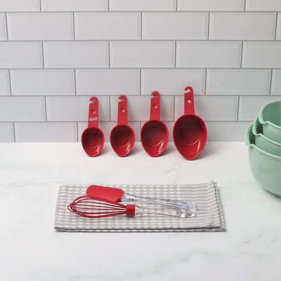 GLAD Measuring Cups in Red - Set of 4