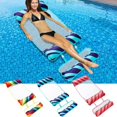 thumbnail image 2 of Flotador de natación inflable Hamaca de agua Piscina flotante Cama de salón de playa de verano PPD, 2 of 5