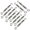 10, variant on 10 Pack M5 (OC) 304 Stainless Steel Cables Wire Turnbuckles | Heavy Duty, Hook and Eye for Rope, Wire, Sail, Tent, Railing, Cable Tensioning