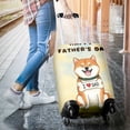 thumbnail image 3 of Cute Shiba Inu Loves Dad Happy Father's Day Travel Luggage Cover Shibas Dog Lovers Gifts Idea Suitcase Dust Protective Decor - 12008, 3 of 5