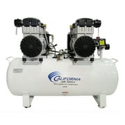 4 HP 20 Gallon 20040DCAD Ultra Quiet and Oil-Free Hot Dog Air Compressor with Air Dryer