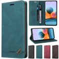 thumbnail image 2 of Funda de cuero con tapa antirrobo para Xiaomi Redmi Note 12 Pro 11 Pro 11S 10 Pro 9 Pro 8T 12C 10C 9A 9C 9T Poco X5 Pro 12T Pro Tan Jianjun unisex, 2 of 2