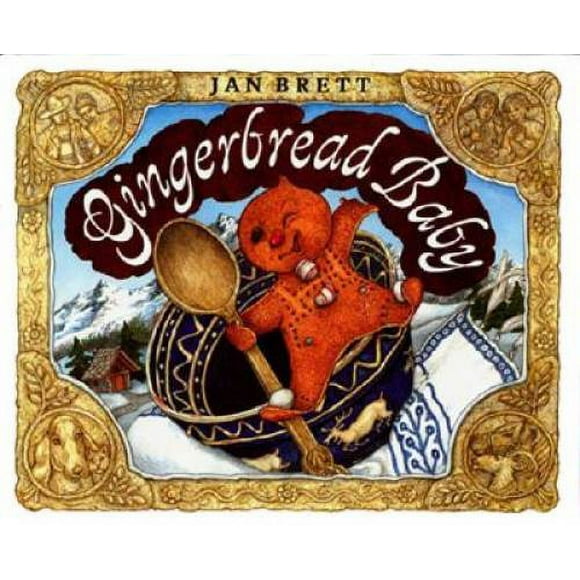 Pre-Owned Gingerbread Baby (Hardcover 9780399234446) by Jan Brett