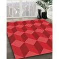 thumbnail image 2 of Ahgly Company Indoor Rectangle Patterned Red Area Rugs, 5' x 7', 2 of 6