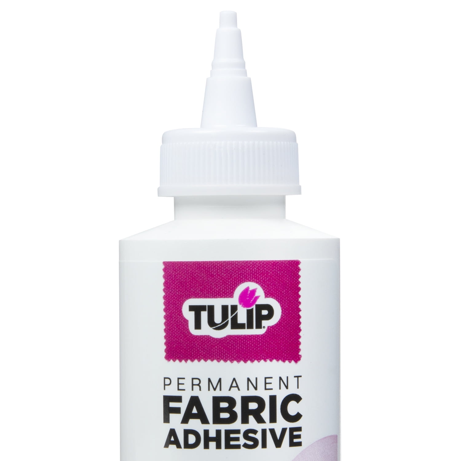 Tulip Permanent Fabric Adhesive, Clear Fabric Glue, 4 fl oz