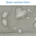 thumbnail image 3 of Cartera con cierre YUNYI BRAND Soporte para tarjeta de identificación con ventana transparente y 5 bolsillos, 3 of 8