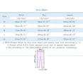 thumbnail image 4 of Pantalones de mujer de cintura alta y pierna ancha - Detalle de botones metálicos, tejido lavado, para el día a día/vacaciones, poliéster, lavables a máquina, 4 of 6