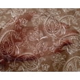 thumbnail image 5 of oneOone Silk Tabby Medium Brown Fabric Block Sewing Craft Projects Fabric Prints By Yard 42 Inch Wide, 5 of 6