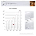 thumbnail image 3 of Candle Holder Sleeve, Wide 3", Height 18", Clear Glass Cylinder Candleholder, Chimney Tube, Open Ended Candle Shade, 1 Piece, 3 of 8