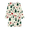 thumbnail image 3 of LOVZFMLL Robe Sans Manches à Col Rond pour Enfant avec Poches pour Enfant Moyen et Grand, 3 of 4